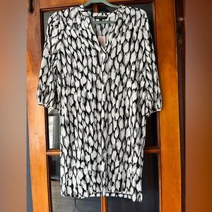 Banana republic 3/4 sleeve jersey dress